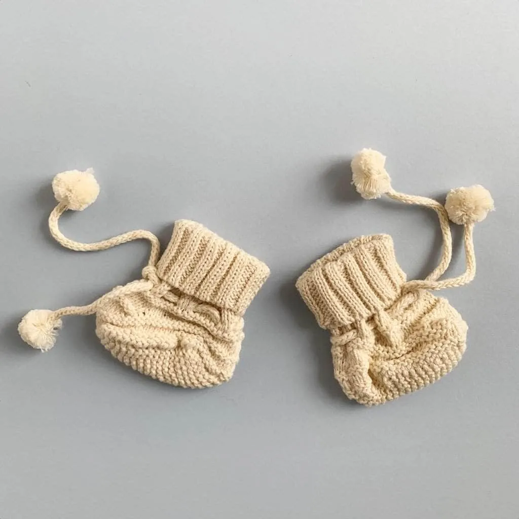 Baby Knit Booties