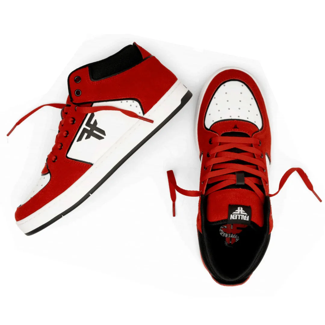 Fallen Footwear Tremont Mid Cupsole White/Red