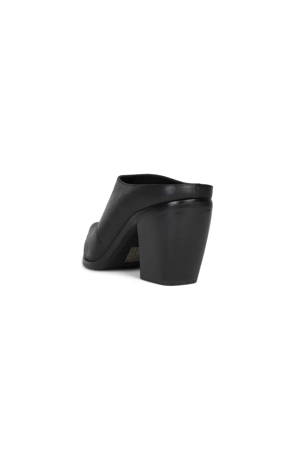 Jeffrey Campbell Hold-Em Mule in Black Tan Stack