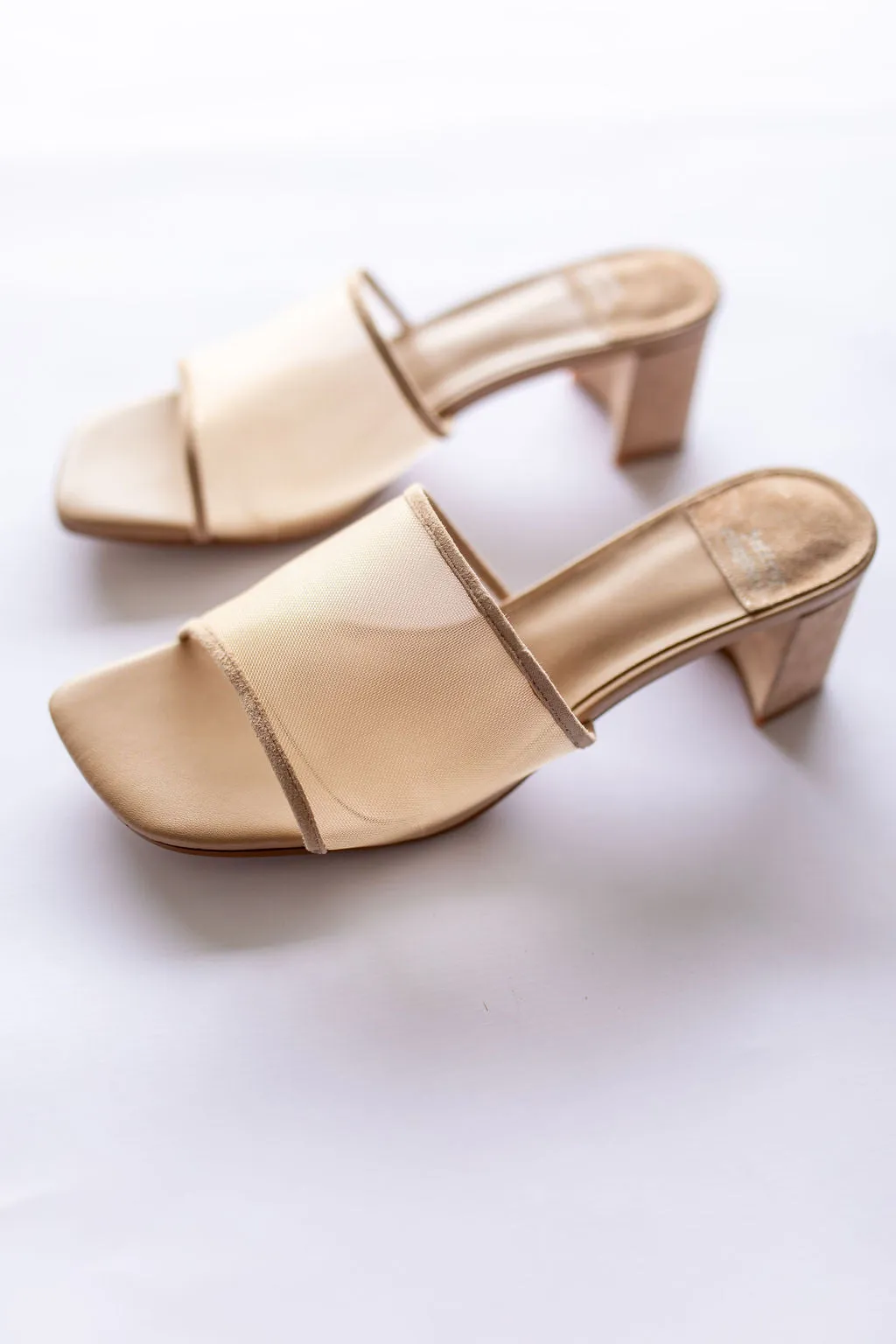 Jeffrey Campbell Malinin Sandal in Natural Combo