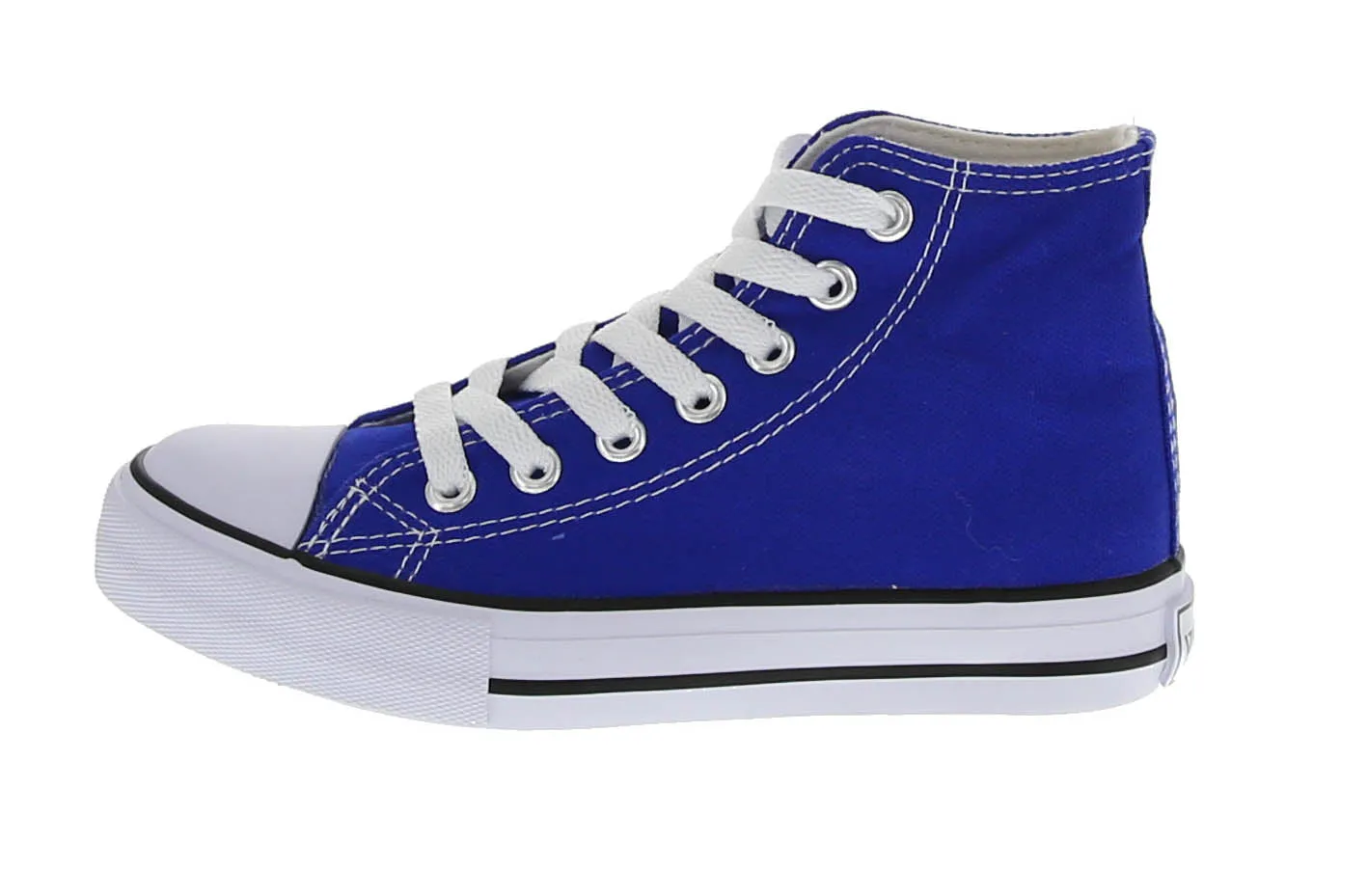 KID'S SHOES ROYAL BLUE FABRIC TENNIS SNEAKERS YBH-22740K