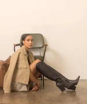 Knee High Heeled Boots