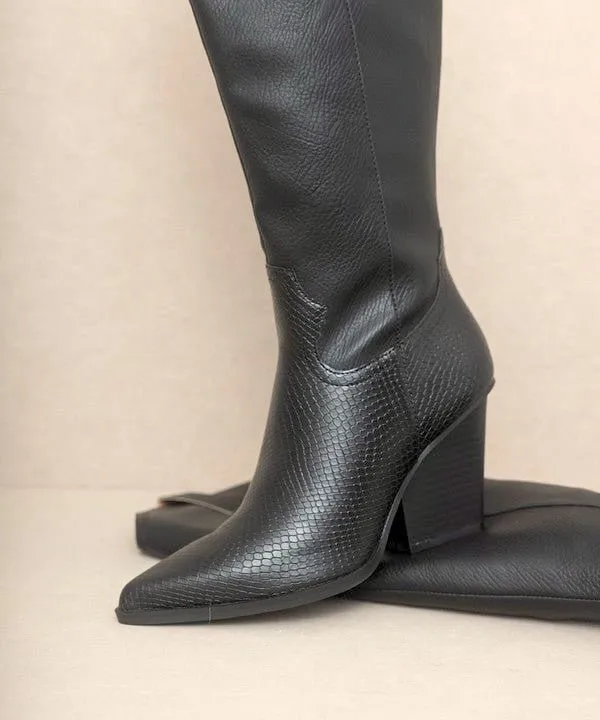 Knee High Heeled Boots