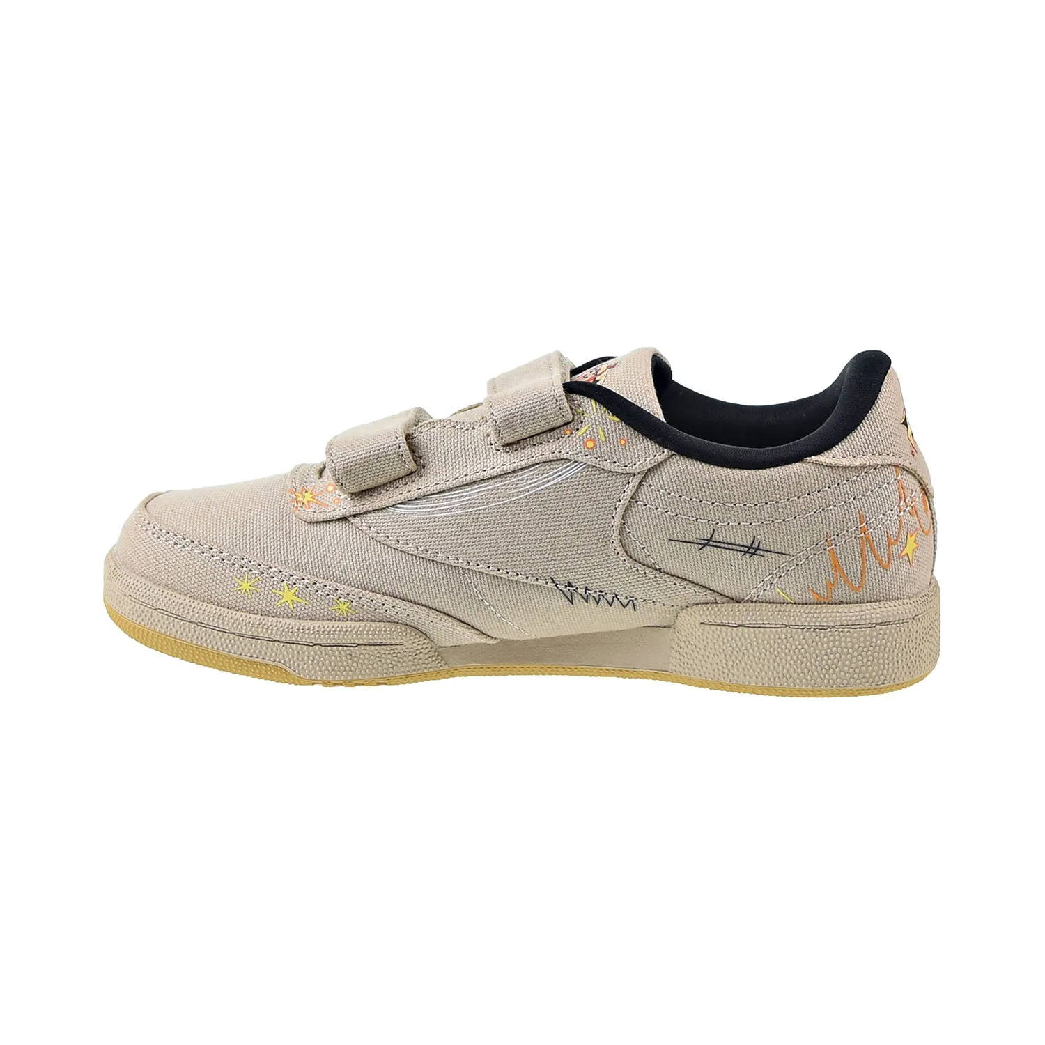 Reebok Looney Tunes Club C 85 Little Kids' Shoes Pebble-Core Black
