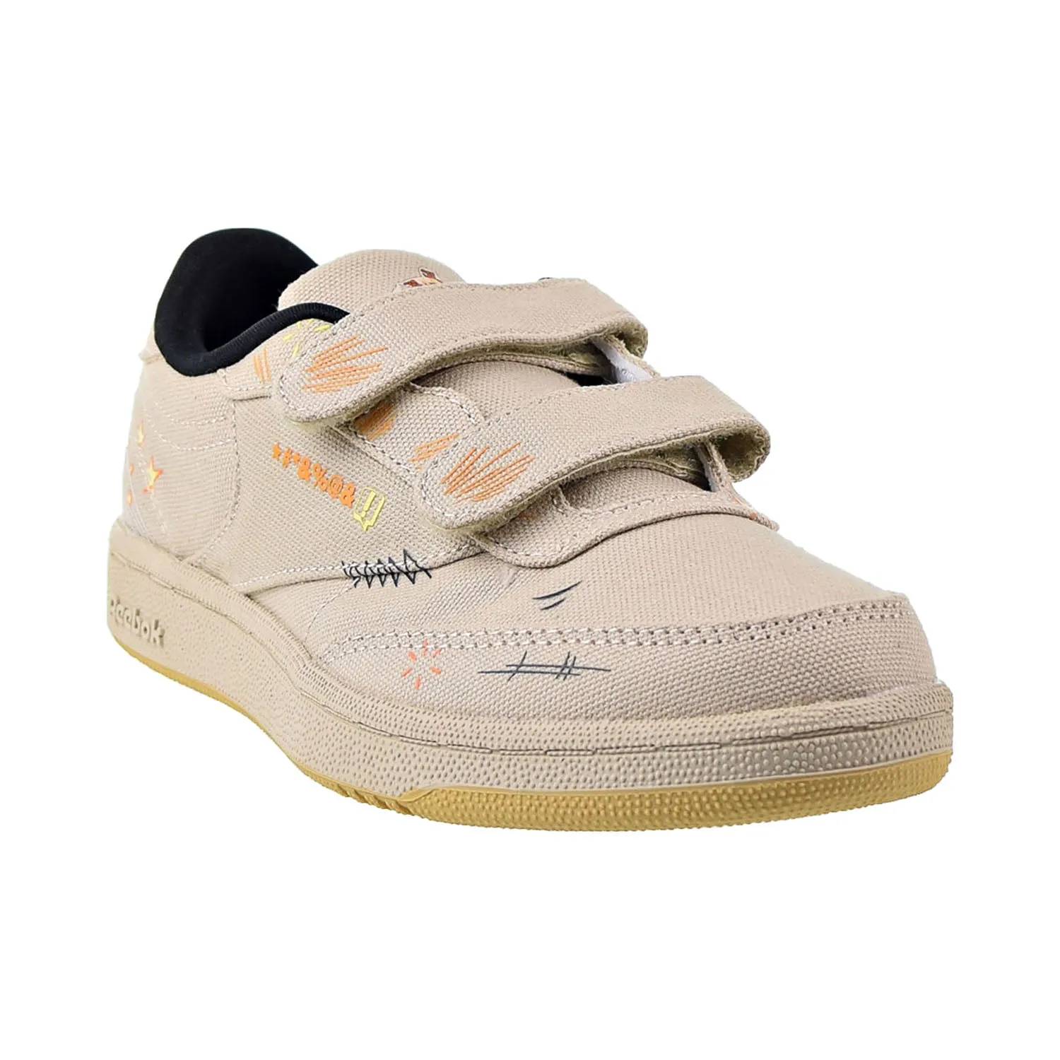 Reebok Looney Tunes Club C 85 Little Kids' Shoes Pebble-Core Black