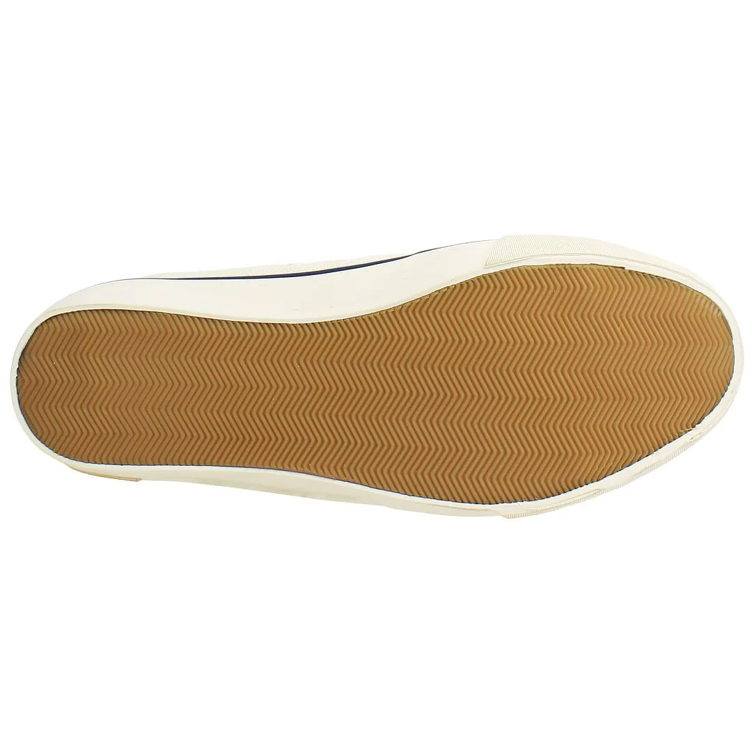Seavees Westwood Tennis Mens White Plimsolls