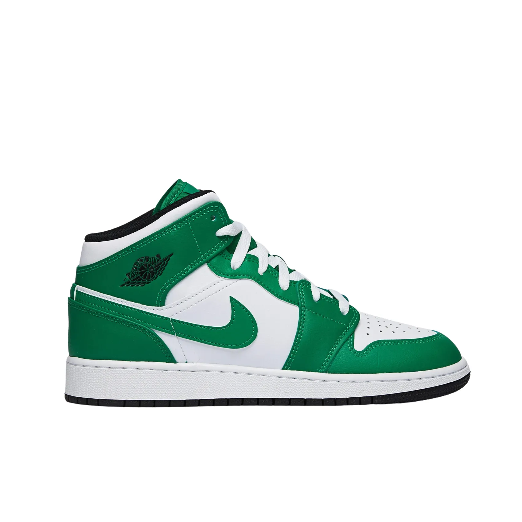 Sneakers Nike Air Jordan 1 Mid (Gs) - Lucky Green/Black-White