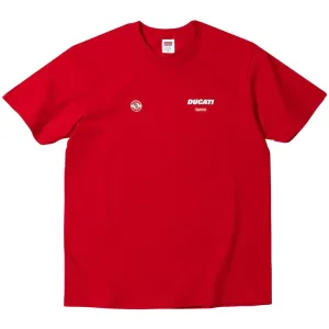 SUPREME®/DUCATI® LOGO TEE RED