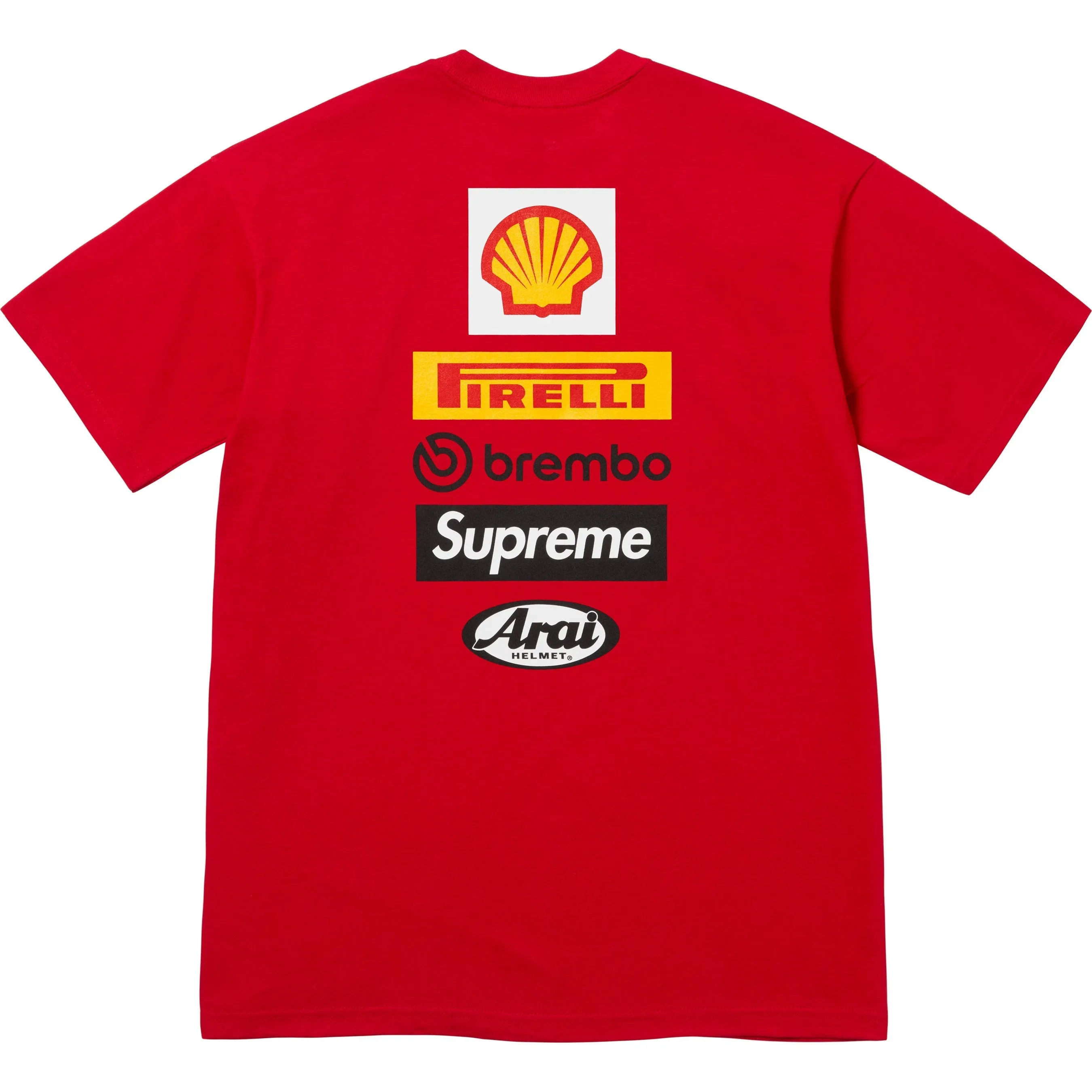 SUPREME®/DUCATI® LOGO TEE RED