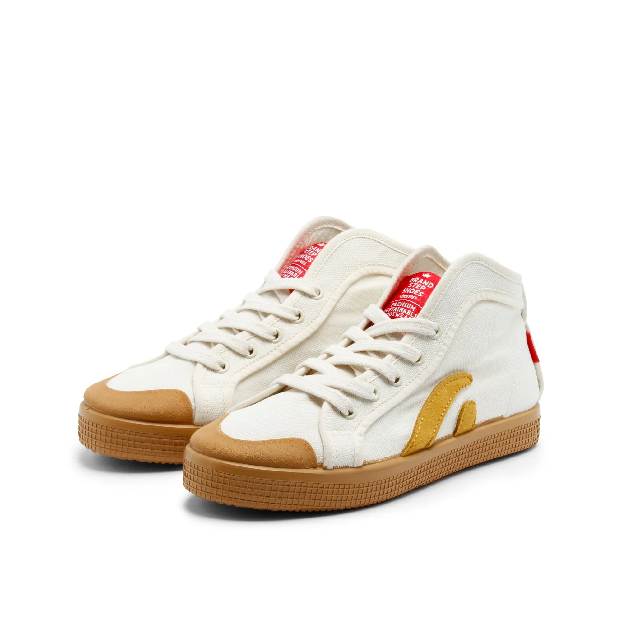 TAYLOR ORGANIC SNEAKER OFFWHITE SUN