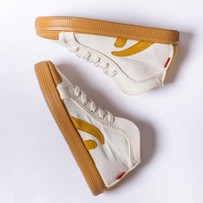 TAYLOR ORGANIC SNEAKER OFFWHITE SUN