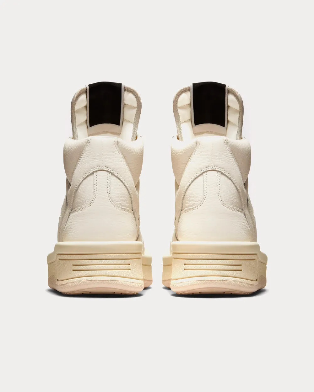 TURBOWPN Egret / Cloud Cream High Top Sneakers