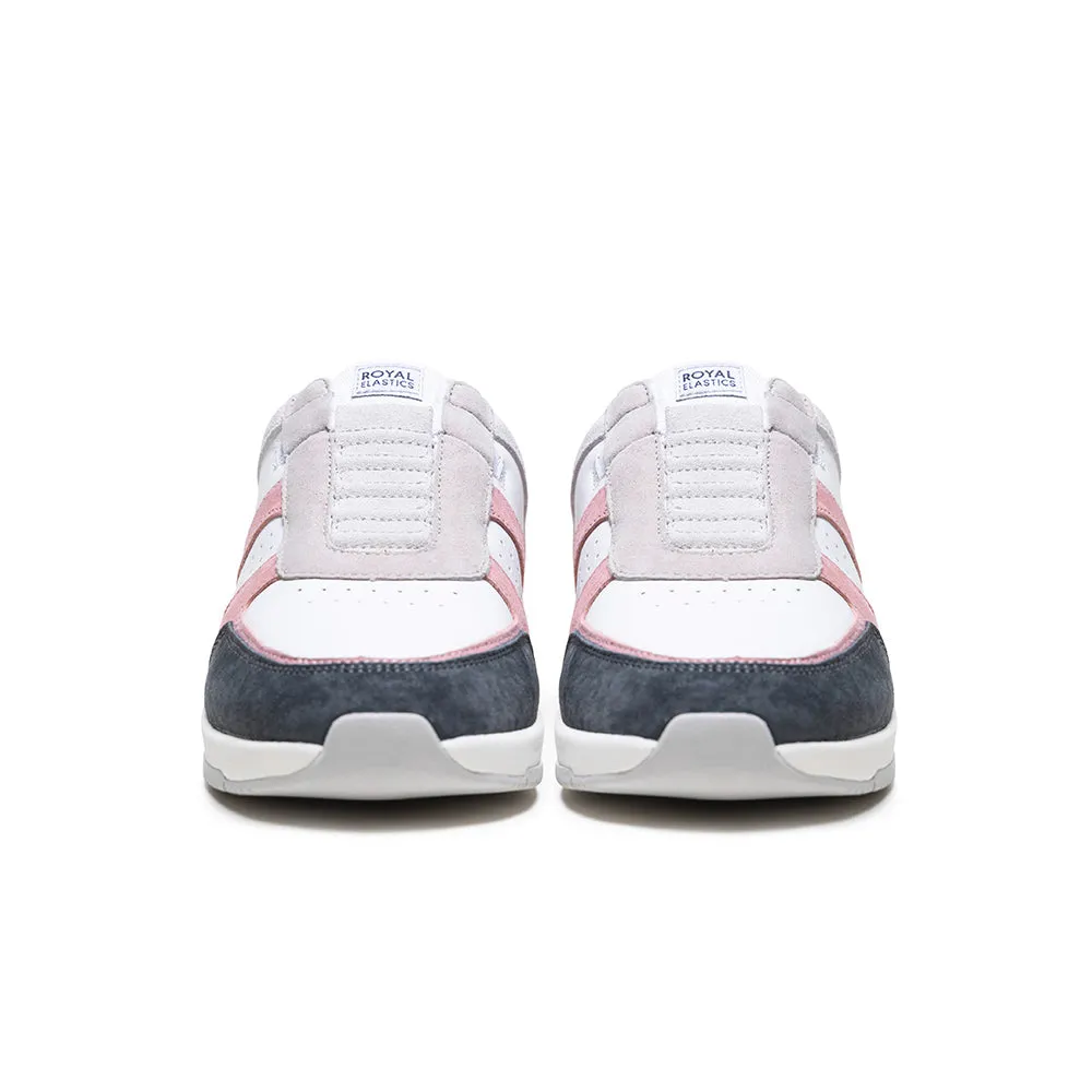 Women's Icon Ultra Lux White Pink Gray Leather Sneakers 97443-018