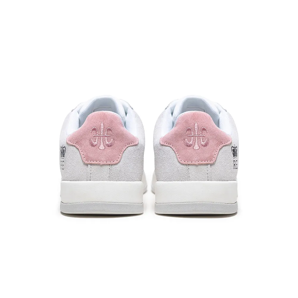 Women's Icon Ultra Lux White Pink Gray Leather Sneakers 97443-018