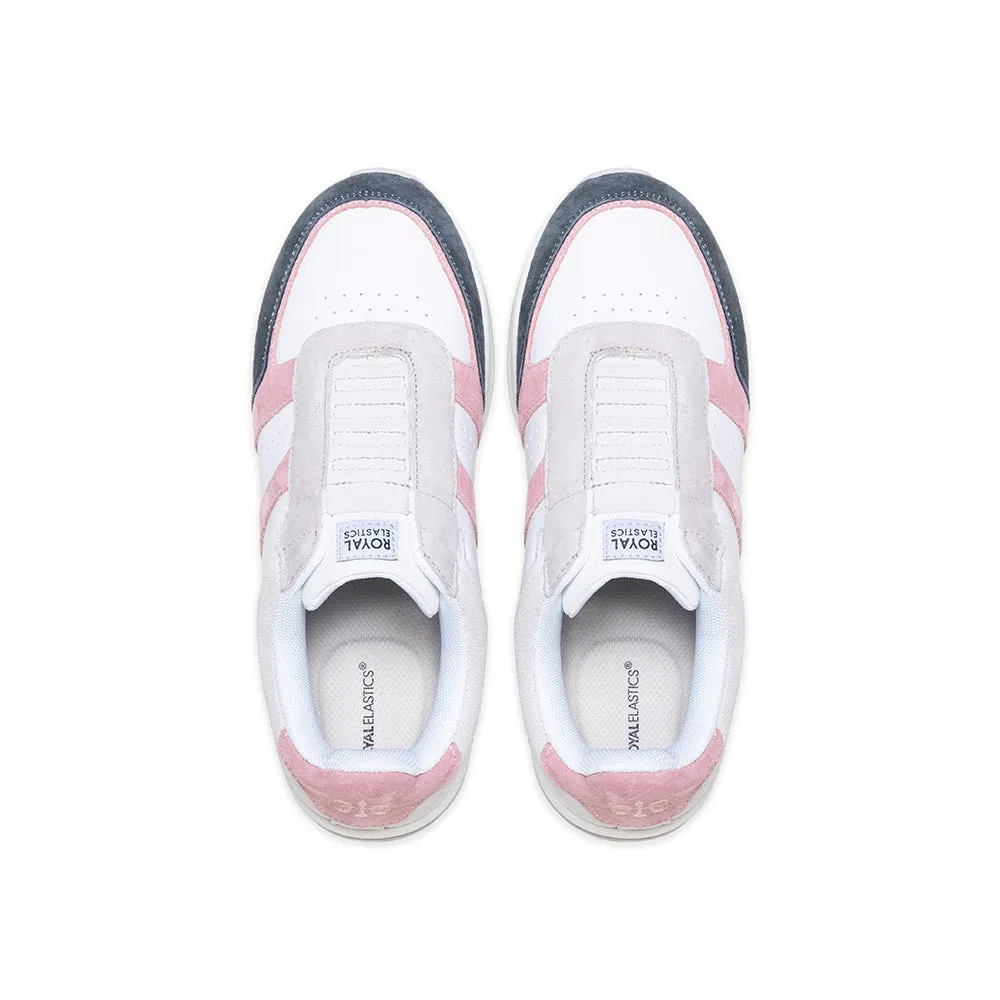 Women's Icon Ultra Lux White Pink Gray Leather Sneakers 97443-018