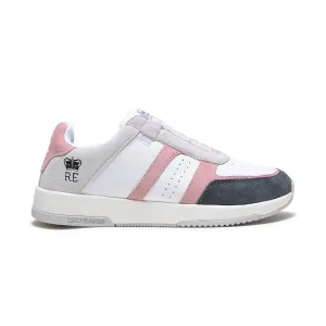 Women's Icon Ultra Lux White Pink Gray Leather Sneakers 97443-018