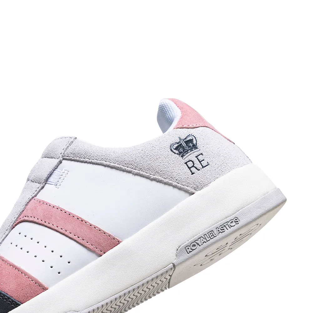Women's Icon Ultra Lux White Pink Gray Leather Sneakers 97443-018